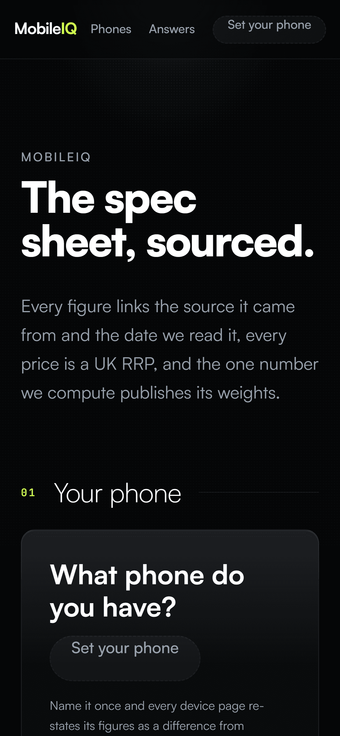 MobileIQ on mobile