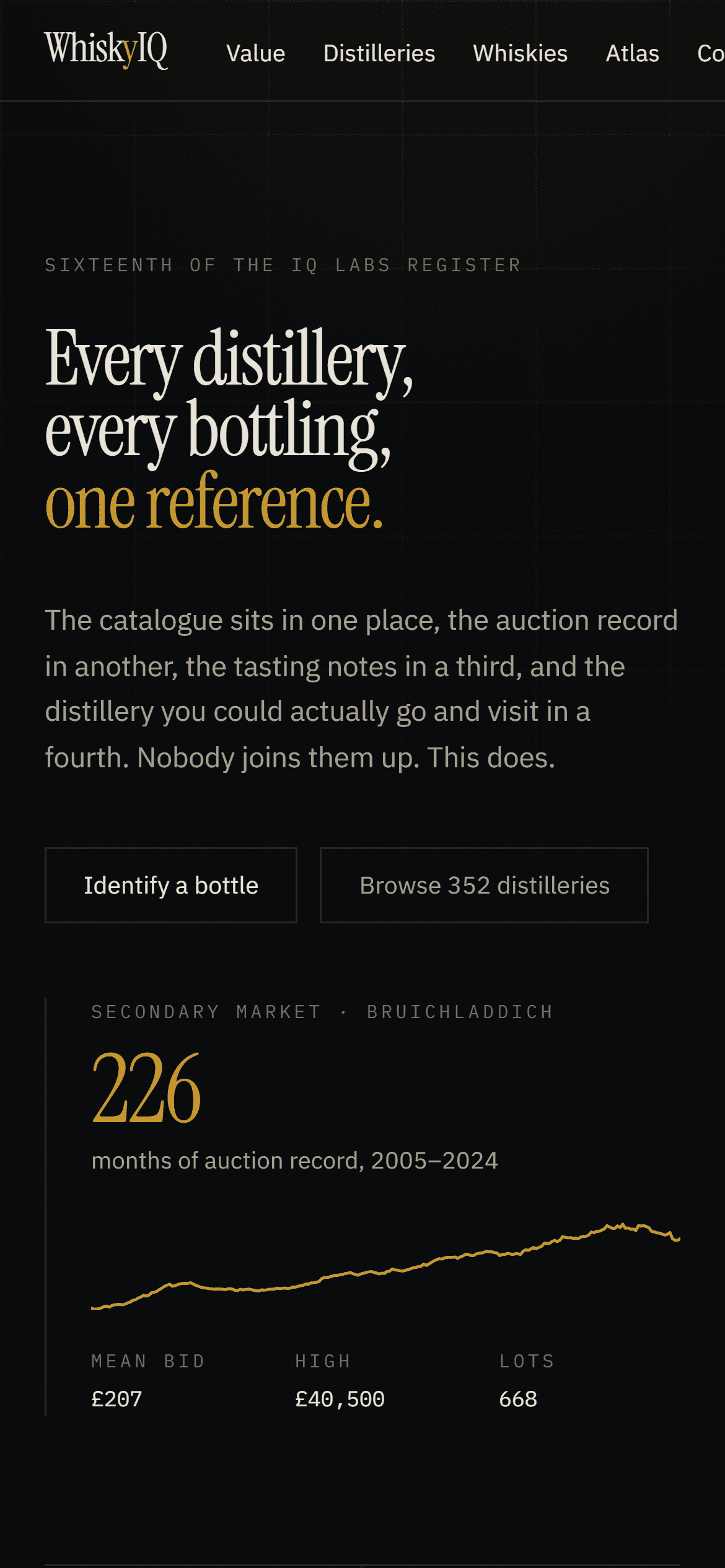 WhiskyIQ on mobile